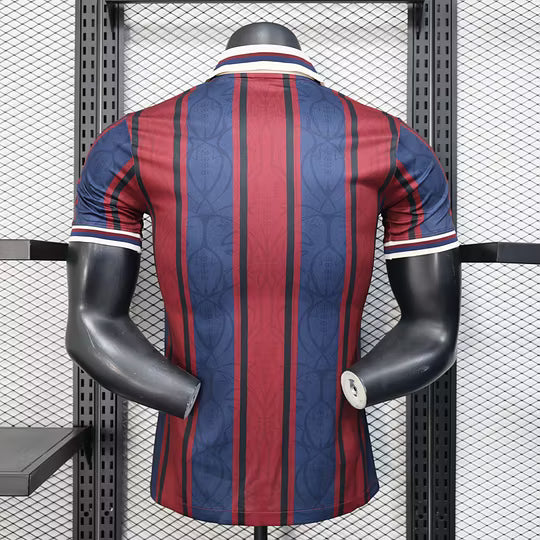 FC Barcelona 125th Anniversary Edition Jersey 2025/2026 – Red & Blue – Player Version (1:1 Thai Quality)
