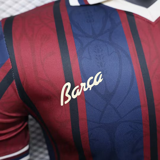 FC Barcelona 125th Anniversary Edition Jersey 2025/2026 – Red & Blue – Player Version (1:1 Thai Quality)