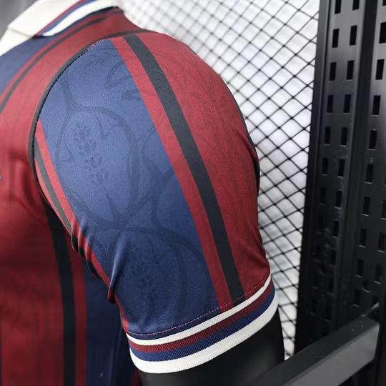 FC Barcelona 125th Anniversary Edition Jersey 2025/2026 – Red & Blue – Player Version (1:1 Thai Quality)
