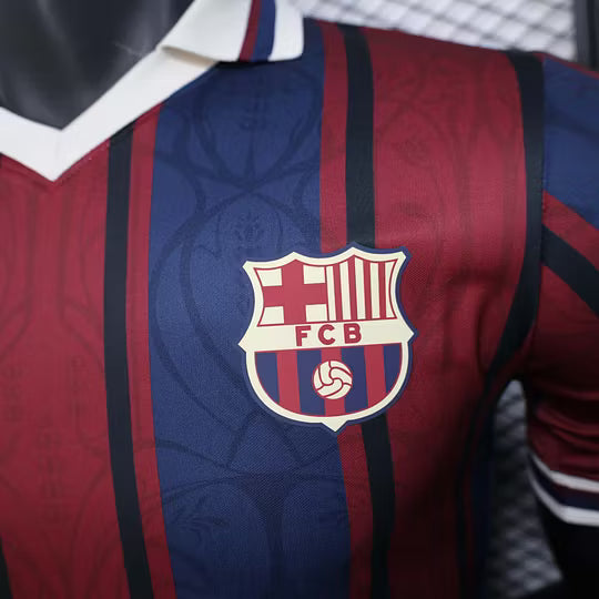 FC Barcelona 125th Anniversary Edition Jersey 2025/2026 – Red & Blue – Player Version (1:1 Thai Quality)