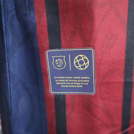 FC Barcelona 125th Anniversary Edition Jersey 2025/2026 – Red & Blue – Player Version (1:1 Thai Quality)