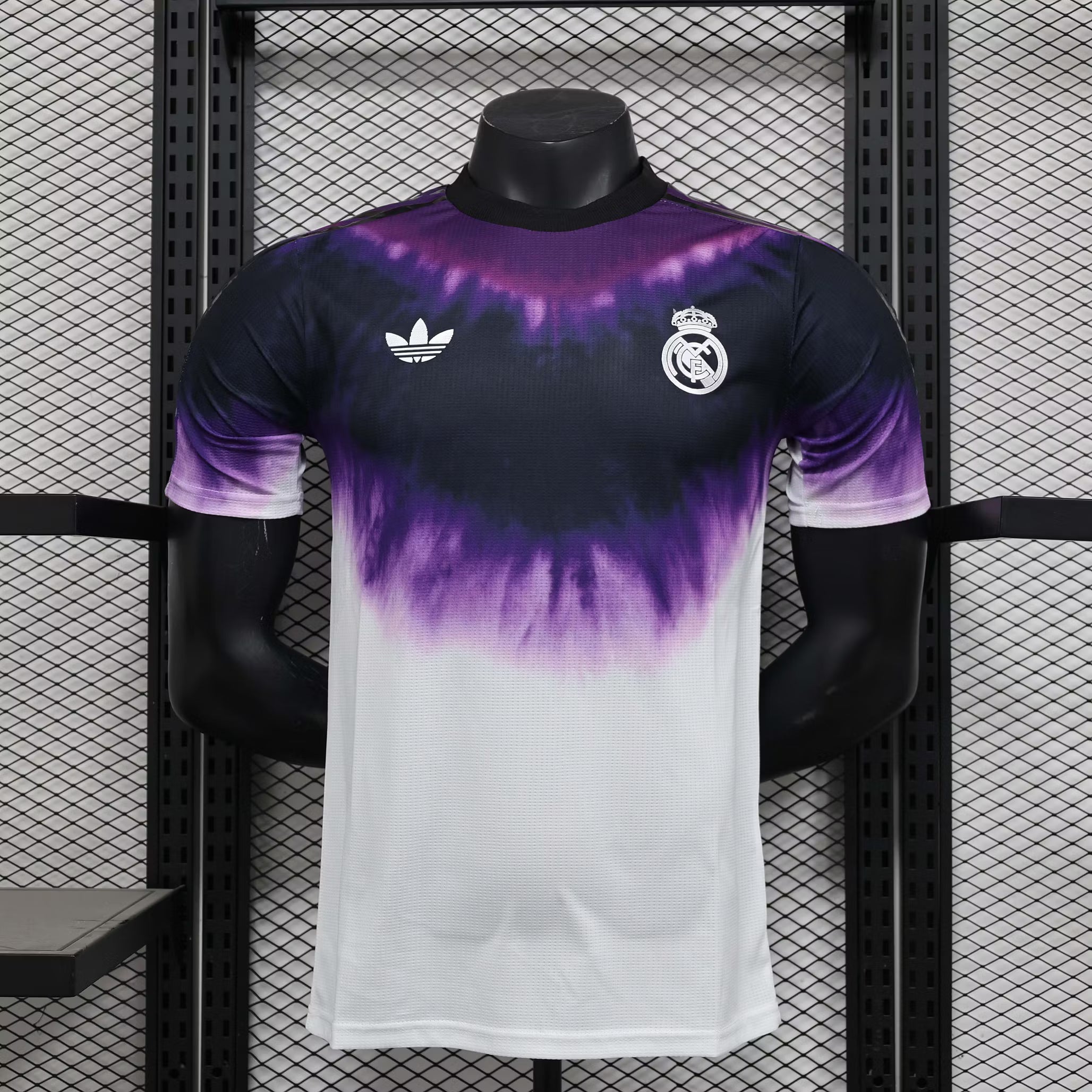 2025/2026 Player Version Real Madrid Anniversary Edition Black Purple Football Shirt – 1:1 Thai Quality
