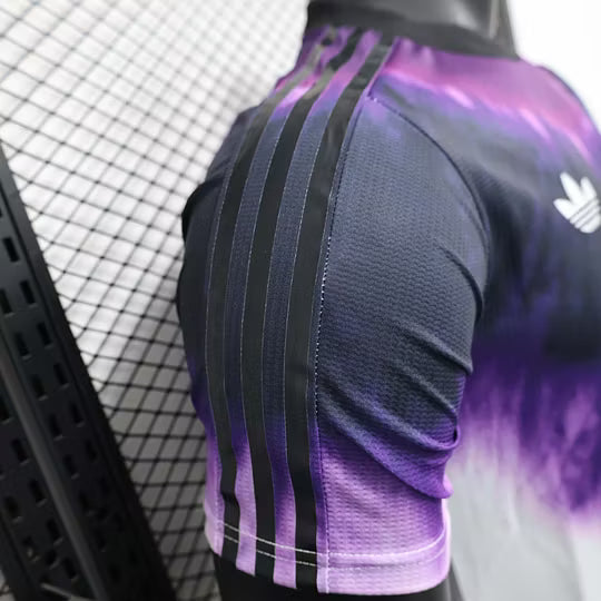 2025/2026 Player Version Real Madrid Anniversary Edition Black Purple Football Shirt – 1:1 Thai Quality