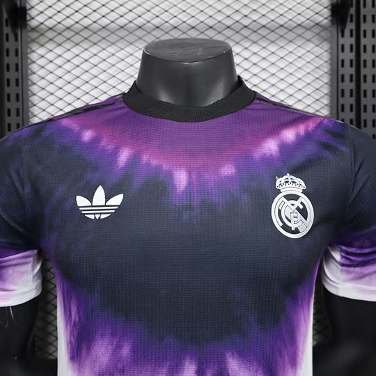 2025/2026 Player Version Real Madrid Anniversary Edition Black Purple Football Shirt – 1:1 Thai Quality