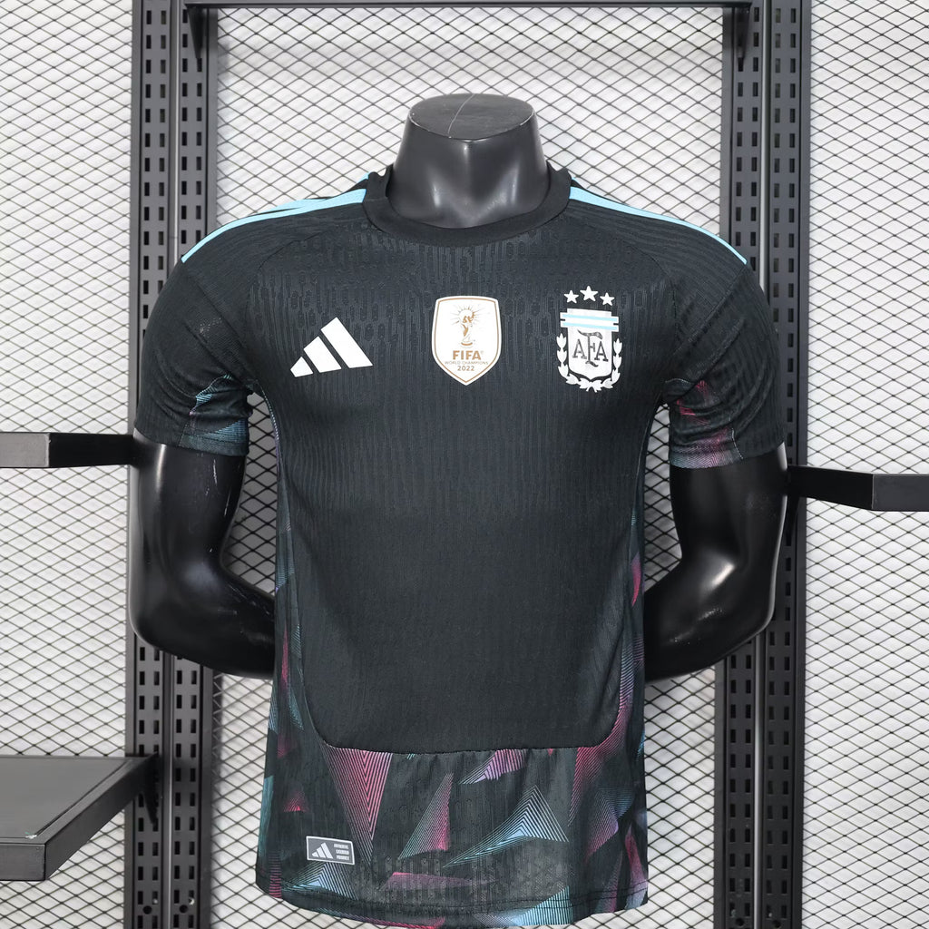 2026 Player Version Argentina National Team Goalkeeper Black Football Shirt – 1:1 Thai Quality