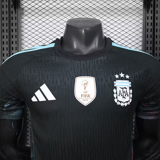 2026 Player Version Argentina National Team Goalkeeper Black Football Shirt – 1:1 Thai Quality