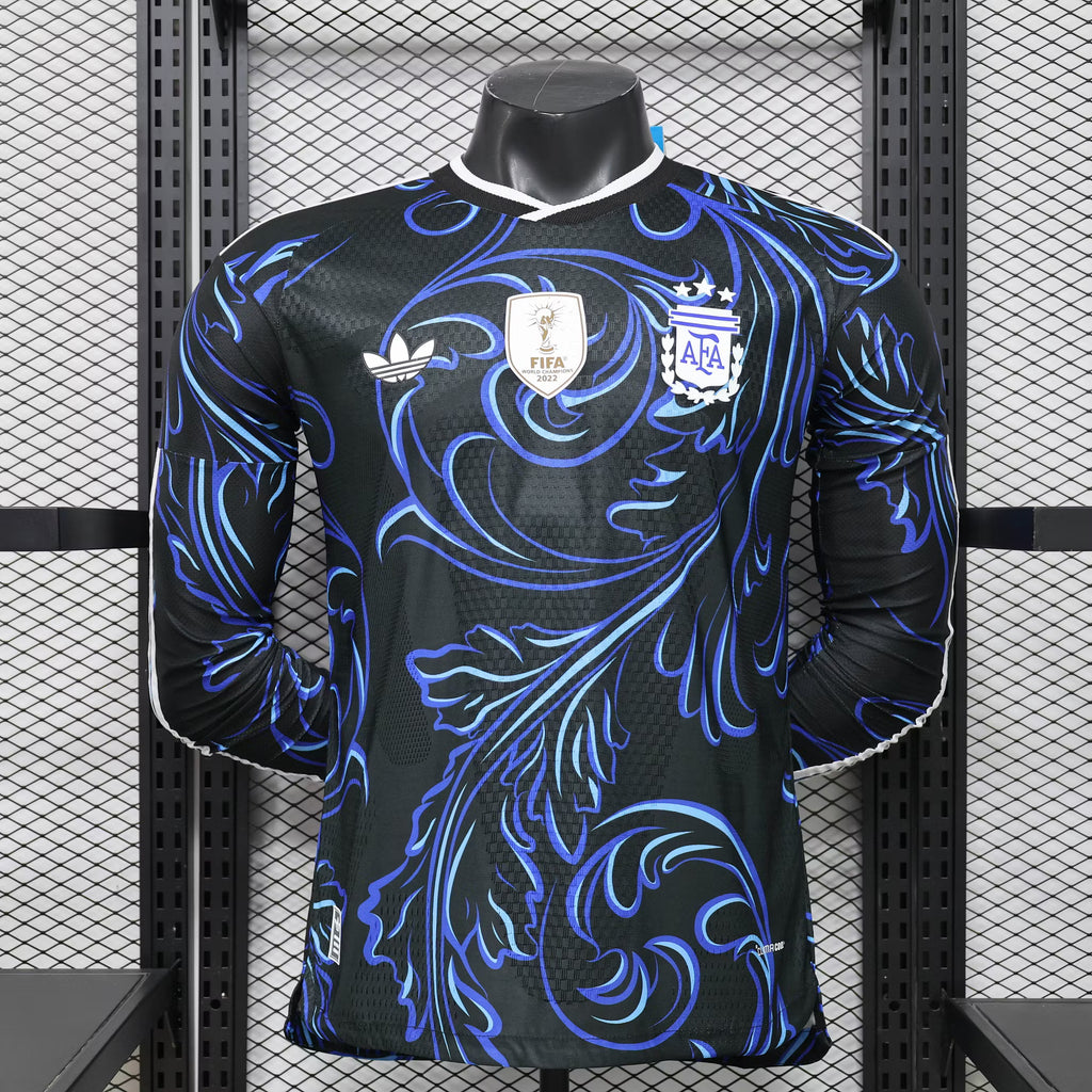 2026 Player Version Long Sleeve Argentina Away Football Shirt – 1:1 Thai Quality