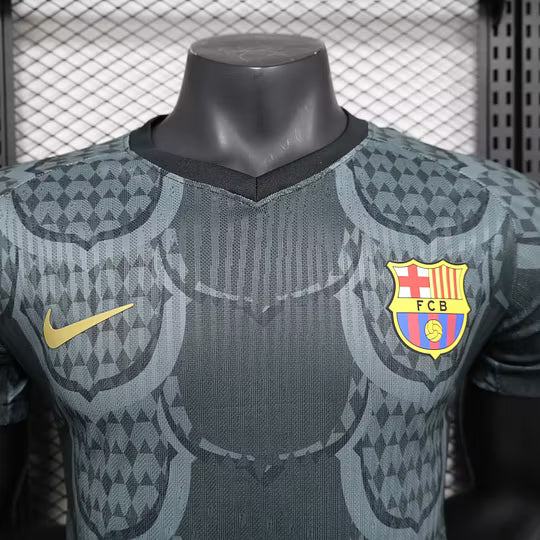 FC Barcelona Special Edition Black & Grey Jersey 2024/2025 – Player Version (1:1 Thai Quality)