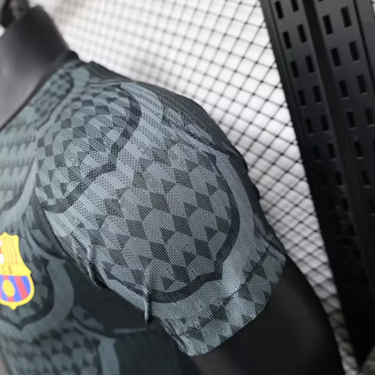 FC Barcelona Special Edition Black & Grey Jersey 2024/2025 – Player Version (1:1 Thai Quality)