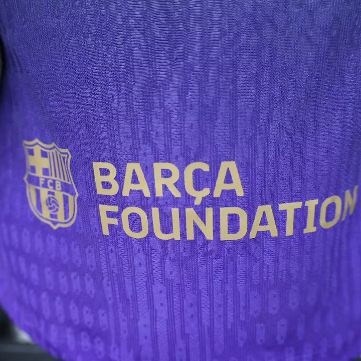 FC Barcelona Away Long Sleeve Football Shirt 2026/2027 Player Version 1:1 Thai Quality