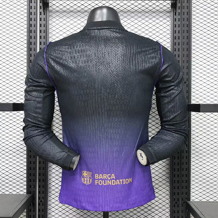 FC Barcelona Away Long Sleeve Football Shirt 2026/2027 Player Version 1:1 Thai Quality