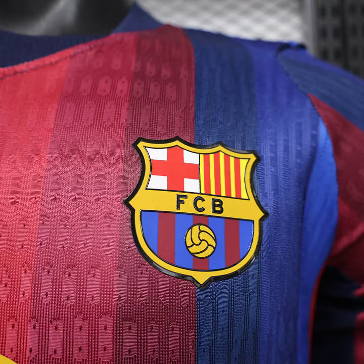 FC Barcelona Home Long Sleeve Football Shirt 2026/2027 Player Version 1:1 Thai Quality