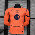 FC Barcelona Third Away Long Sleeve Jersey 2025/2026 – Player Version (1:1 Thai Quality)
