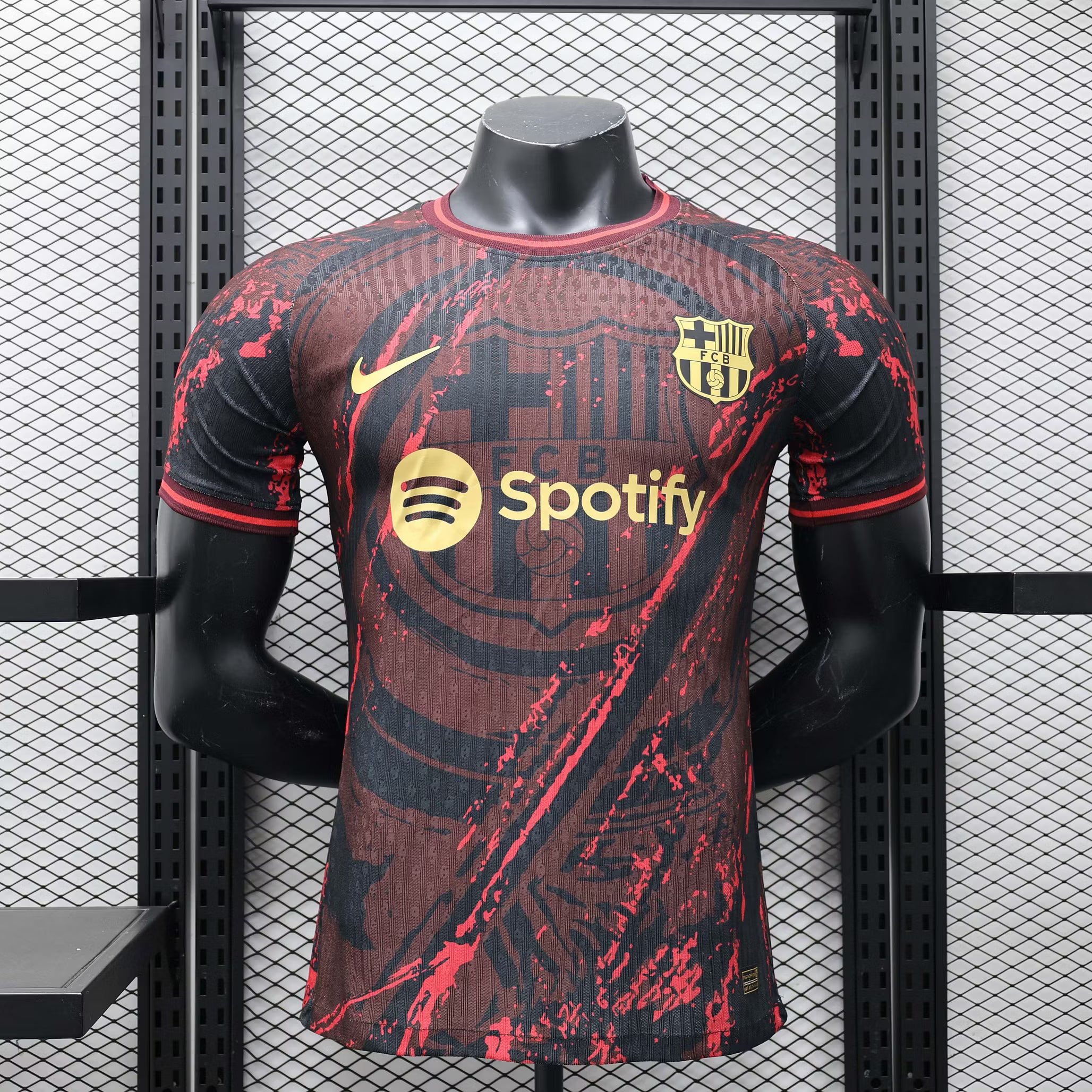 FC Barcelona Special Edition Red Jersey 2024/2025 – Player Version (1:1 Thai Quality)