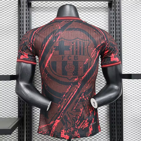 FC Barcelona Special Edition Red Jersey 2024/2025 – Player Version (1:1 Thai Quality)