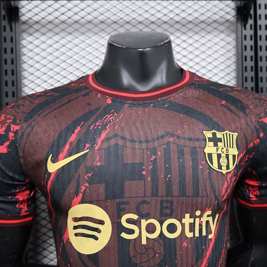 FC Barcelona Special Edition Red Jersey 2024/2025 – Player Version (1:1 Thai Quality)