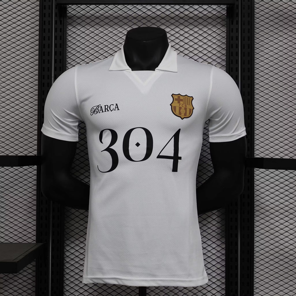 FC Barcelona Special Edition White Jersey 2024/2025 – Player Version (1:1 Thai Quality)