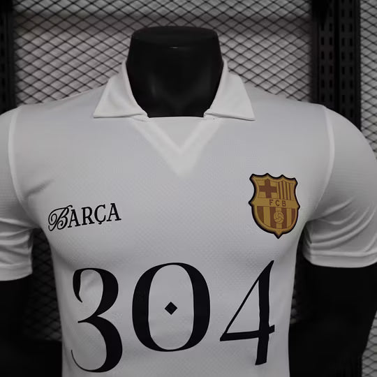 FC Barcelona Special Edition White Jersey 2024/2025 – Player Version (1:1 Thai Quality)