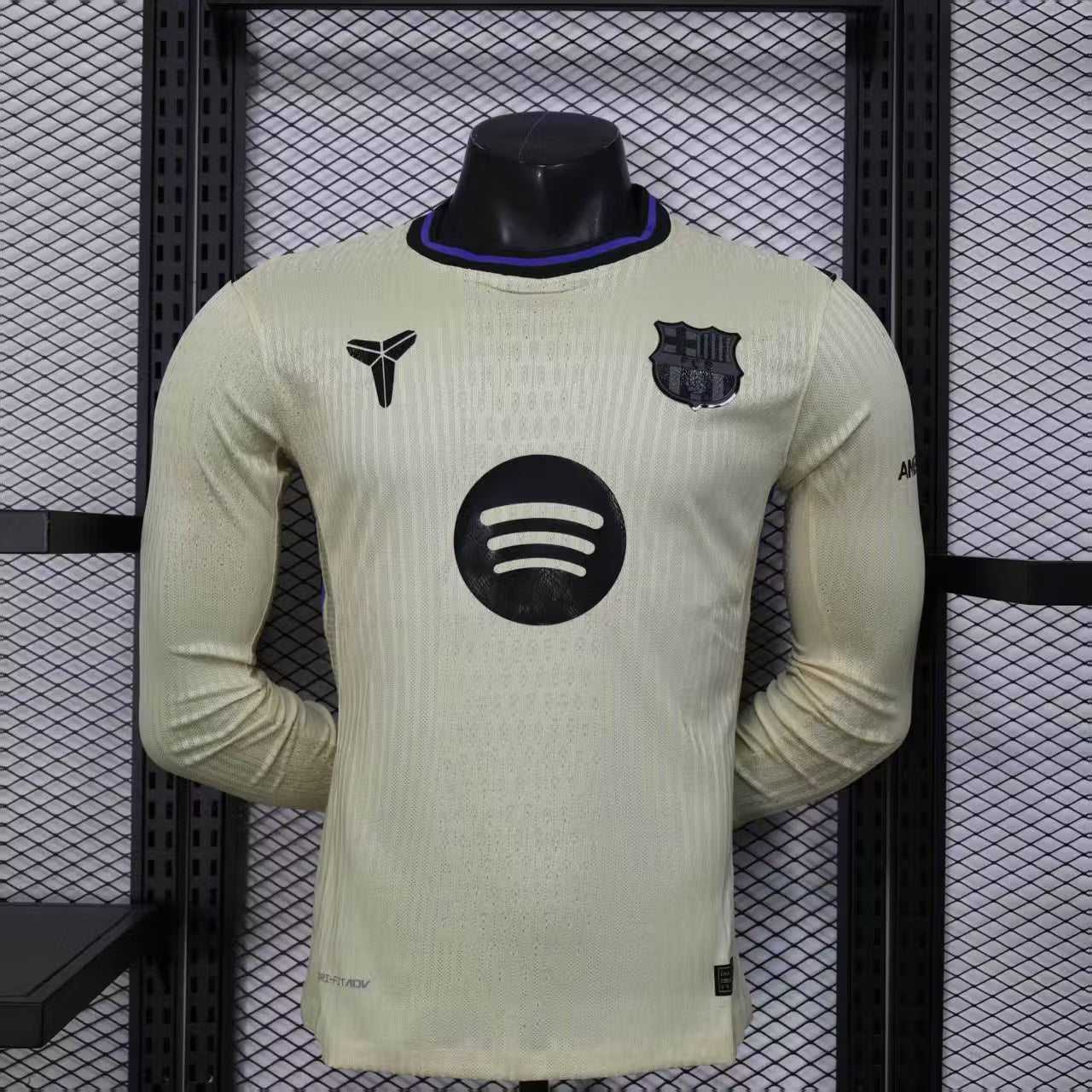 FC Barcelona Away Long Sleeve Jersey 2025/2026 – Player Version (1:1 Thai Quality)