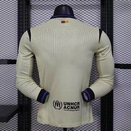 FC Barcelona Away Long Sleeve Jersey 2025/2026 – Player Version (1:1 Thai Quality)