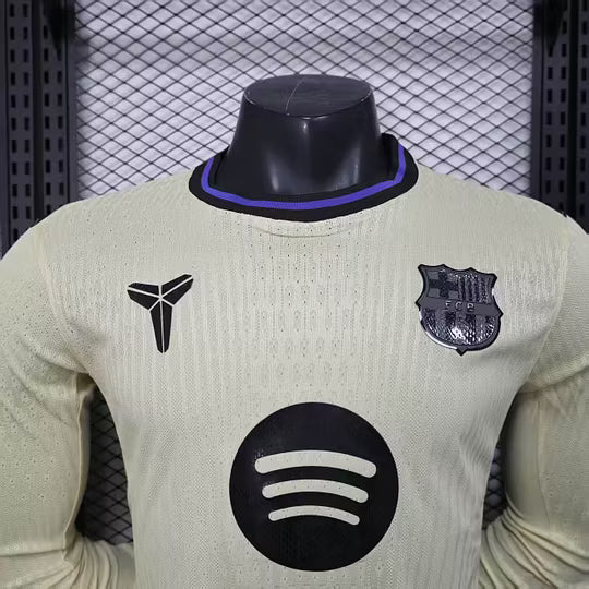 FC Barcelona Away Long Sleeve Jersey 2025/2026 – Player Version (1:1 Thai Quality)
