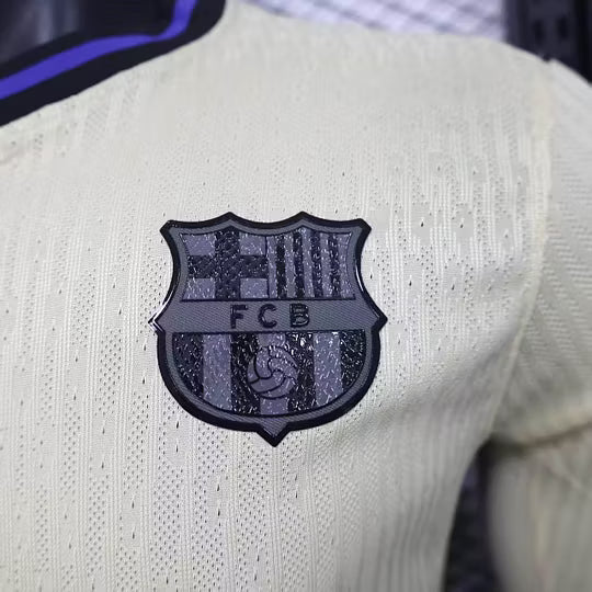FC Barcelona Away Long Sleeve Jersey 2025/2026 – Player Version (1:1 Thai Quality)