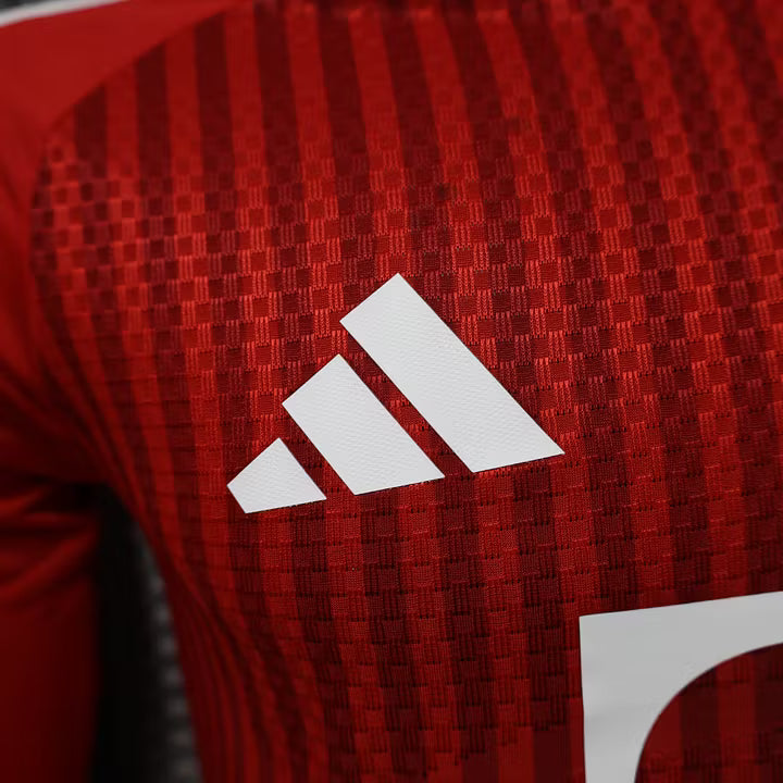 Bayern München Home Long Sleeve Football Shirt 2026/2027 Player Version 1:1 Thai Quality