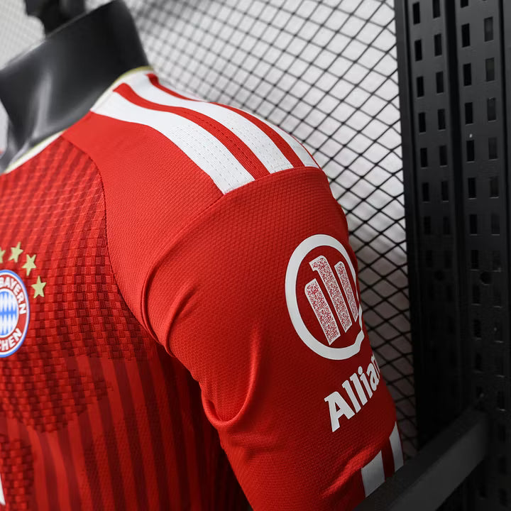 Bayern München Home Long Sleeve Football Shirt 2026/2027 Player Version 1:1 Thai Quality