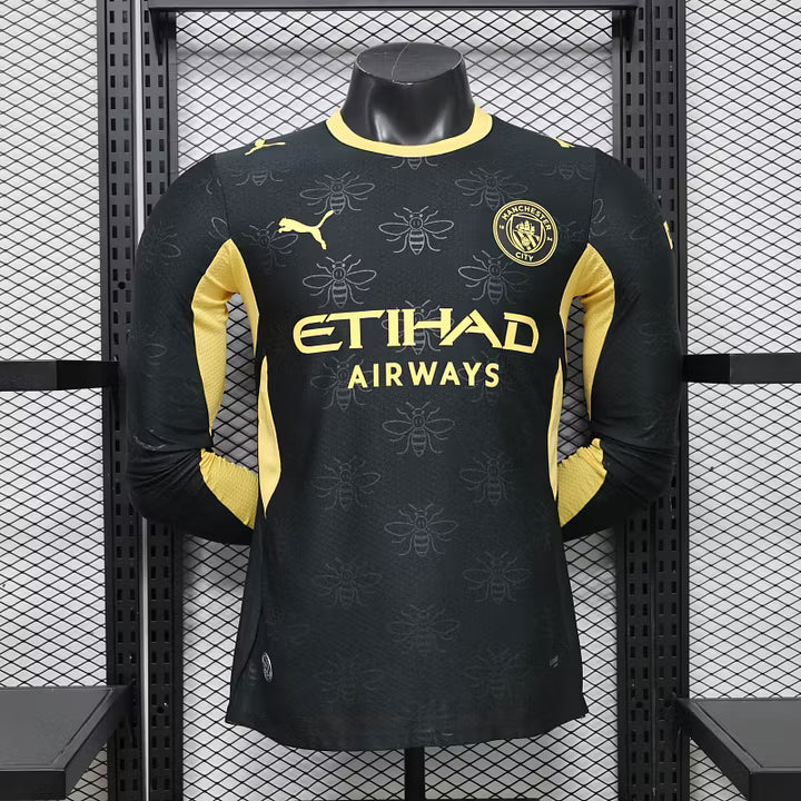 Manchester City Away Long Sleeve Football Shirt 2026/2027 Player Version 1:1 Thai Quality