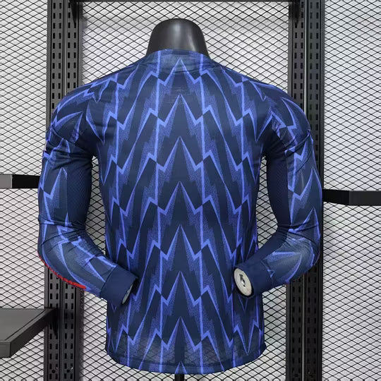 2025/2026 Player Version Long Sleeve Arsenal Away Football Shirt – 1:1 Thai Quality