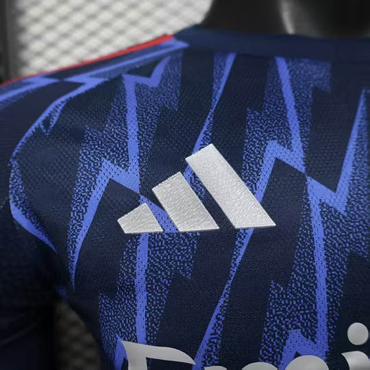 2025/2026 Player Version Long Sleeve Arsenal Away Football Shirt – 1:1 Thai Quality