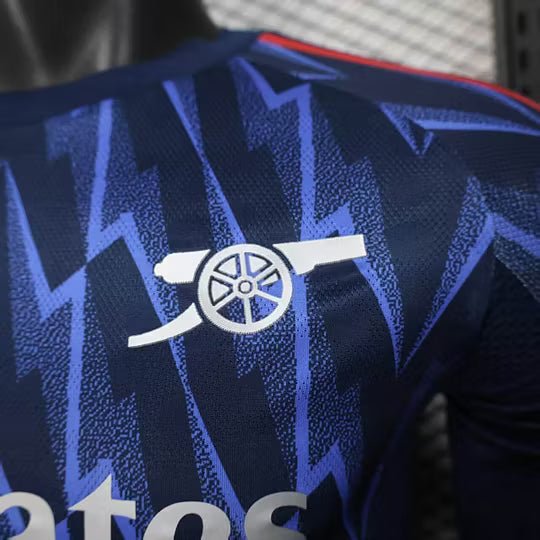 2025/2026 Player Version Long Sleeve Arsenal Away Football Shirt – 1:1 Thai Quality