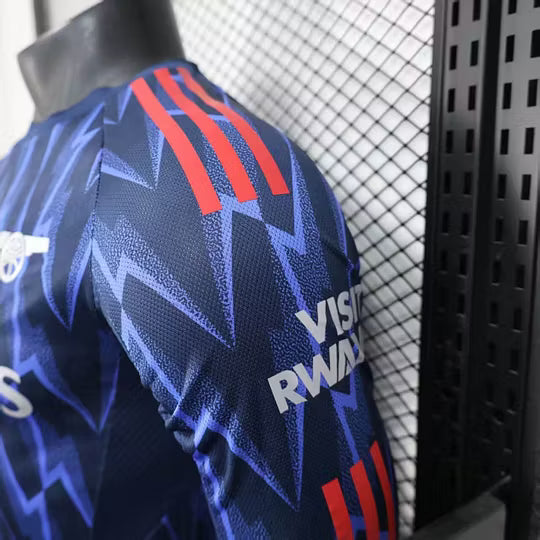 2025/2026 Player Version Long Sleeve Arsenal Away Football Shirt – 1:1 Thai Quality