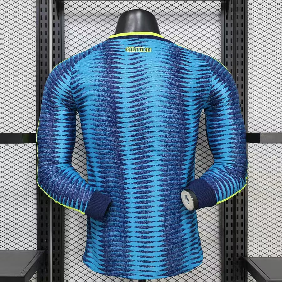 2026 Player Version Long Sleeve Colombia Away Football Shirt 1:1 Thai Quality