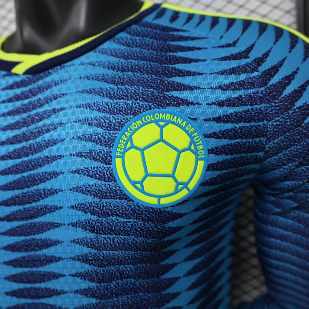 2026 Player Version Long Sleeve Colombia Away Football Shirt 1:1 Thai Quality