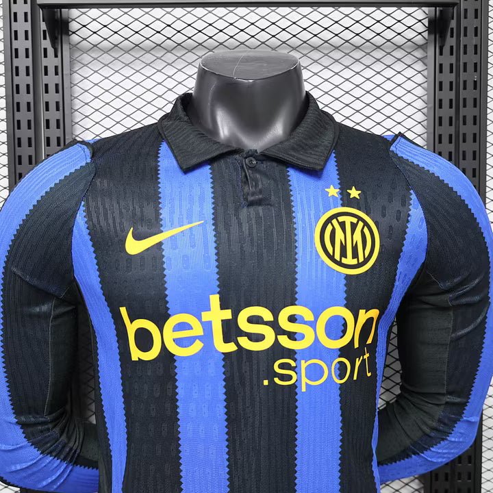 Inter Milan Home Long Sleeve Football Shirt 2026/2027 Player Version 1:1 Thai Quality