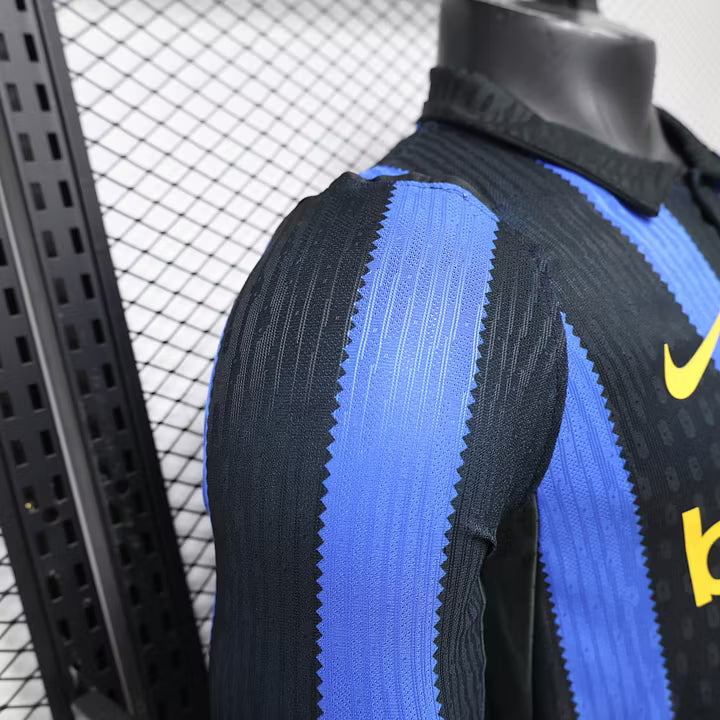 Inter Milan Home Long Sleeve Football Shirt 2026/2027 Player Version 1:1 Thai Quality
