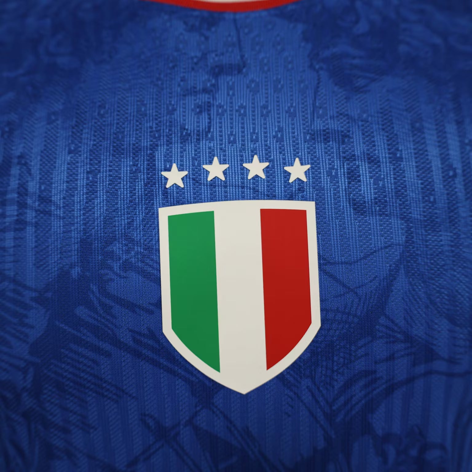 2025 Player Version Italy Training Wear Blue Football Shirt – 1:1 Thai Quality