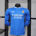 2025/2026 LongSleeve Player Version Real Madrid Third Away Football Shirt1:1 Thai Quality