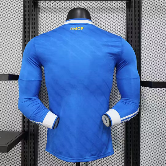 2025/2026 LongSleeve Player Version Real Madrid Third Away Football Shirt1:1 Thai Quality