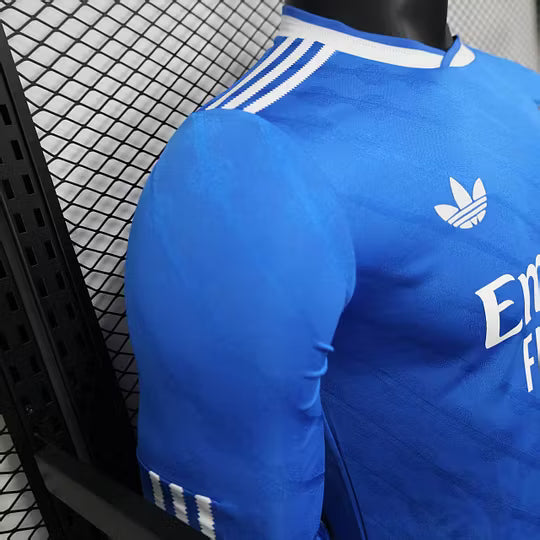 2025/2026 LongSleeve Player Version Real Madrid Third Away Football Shirt1:1 Thai Quality