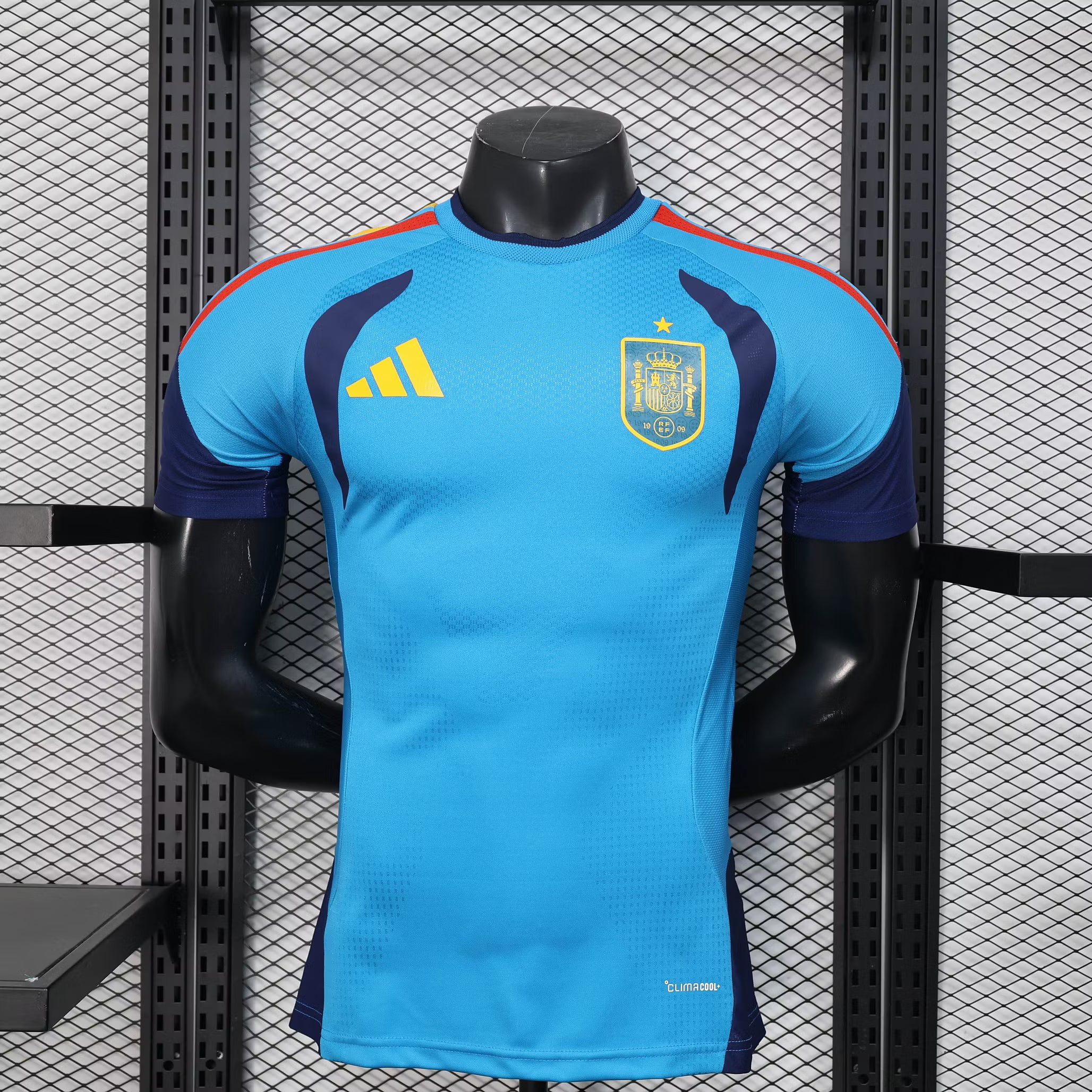 2026 Player Version Spain Training Suit Sky Blue Football Shirt – 1:1 Thai Quality