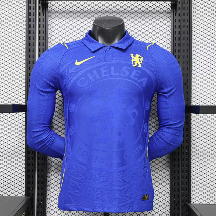Chelsea Home Long Sleeve Football Shirt 2026/2027 Player Version 1:1 Thai Quality
