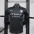 2025/2026 Player Version Long Sleeve Manchester City Away Football Shirt – 1:1 Thai Quality