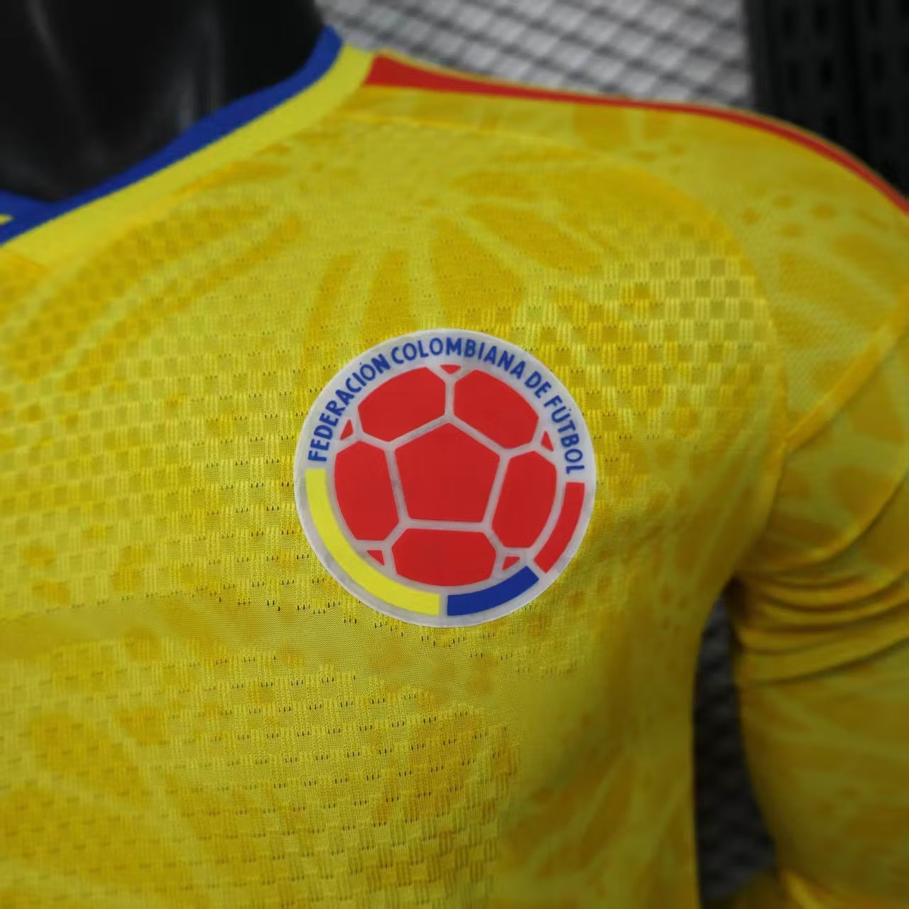 2026 Player Version Long Sleeve Colombia Home Football Shirt 1:1 Thai Quality