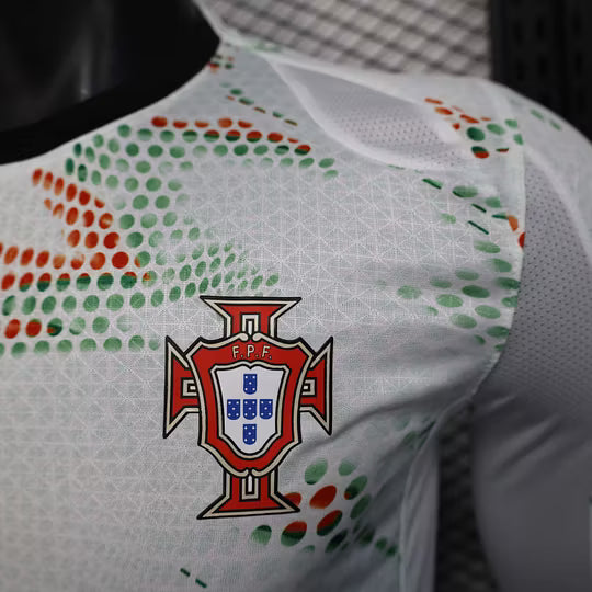 2025 Player Version Long Sleeve Portugal Away Football Shirt – 1:1 Thai Quality