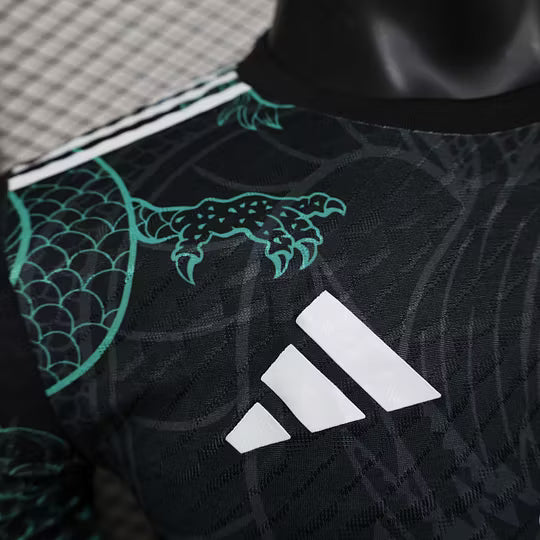 2025/2026 Player Version Real Madrid Special Edition Black And Green Football Shirt – 1:1 Thai Quality