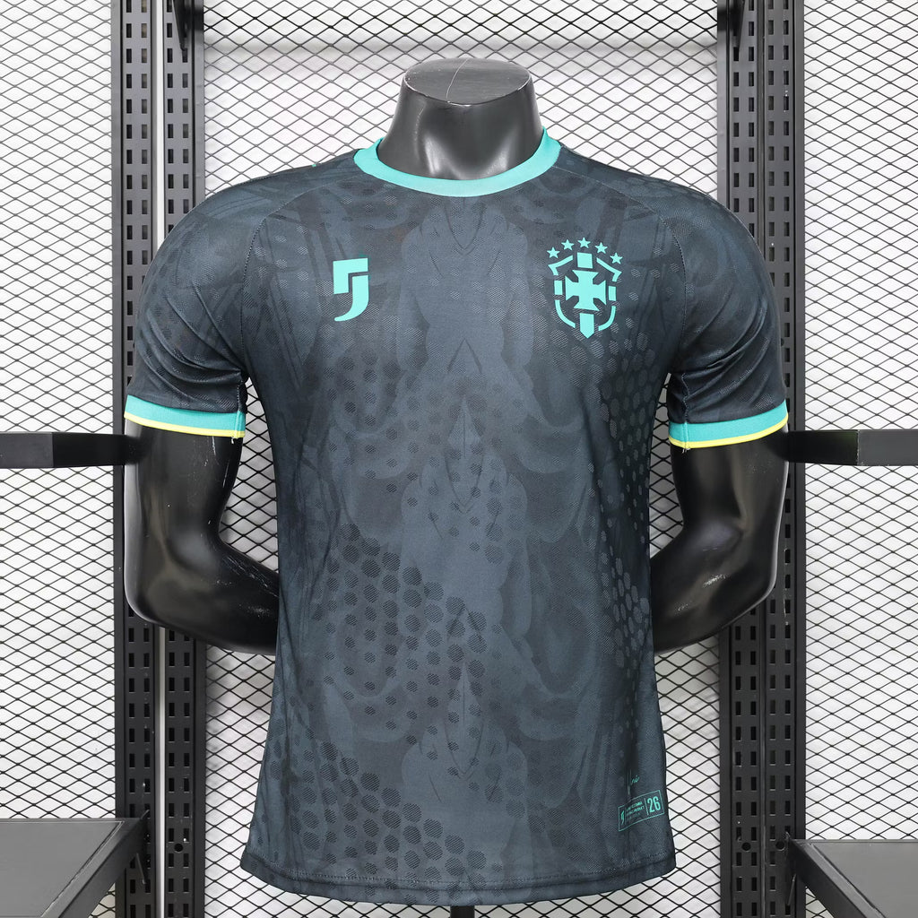2026 Player Version Brazil Special Edition Black Football Shirt – 1:1 Thai Quality
