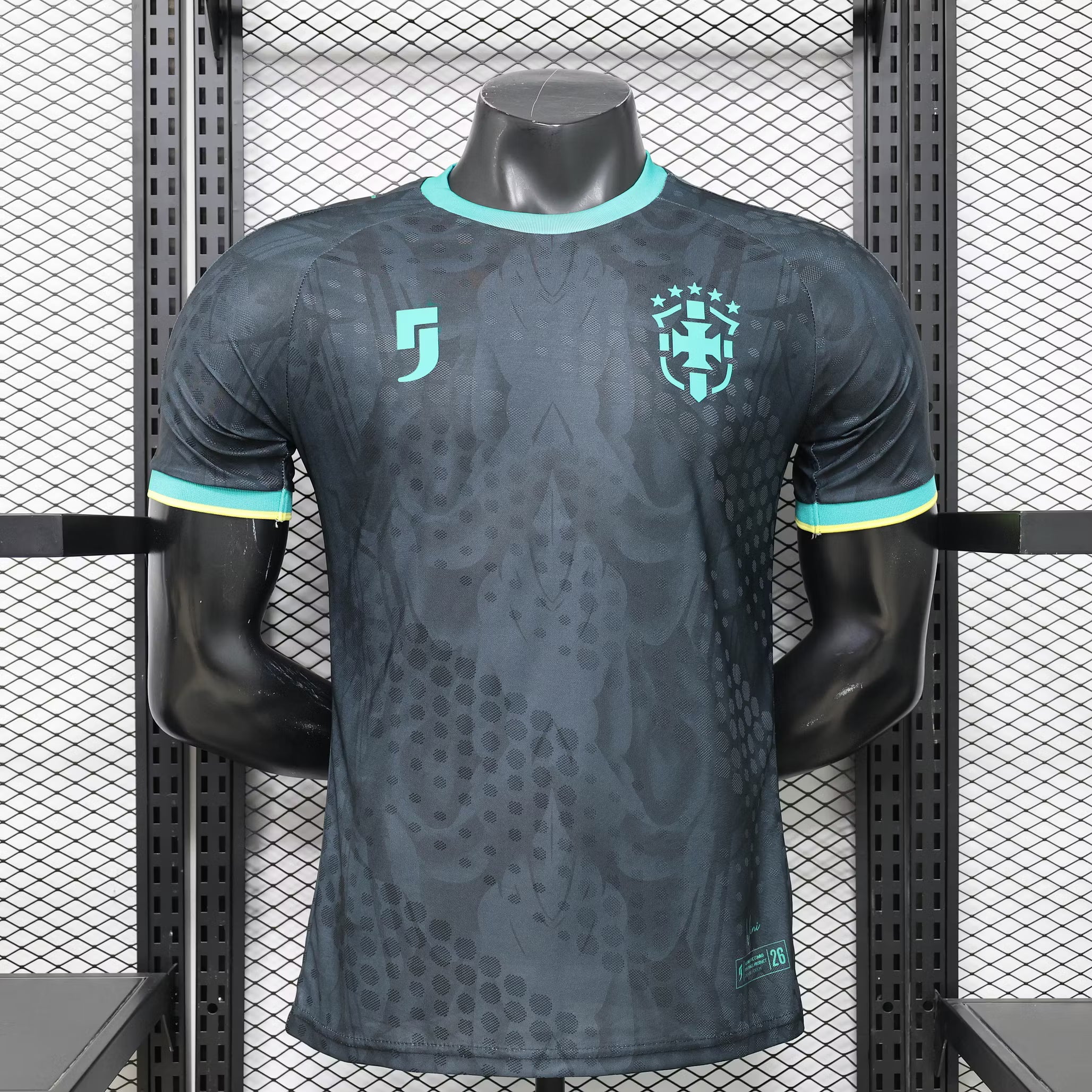 2026 Player Version Brazil Special Edition Black Football Shirt – 1:1 Thai Quality