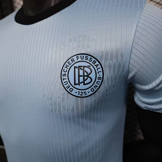 2025 Player Version Germany 125th Anniversary Edition Goalkeeper Light Blue Football Shirt – 1:1 Thai Quality